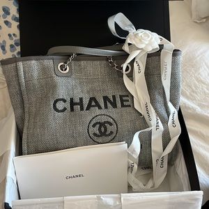 Chanel Deauville Shopper Small